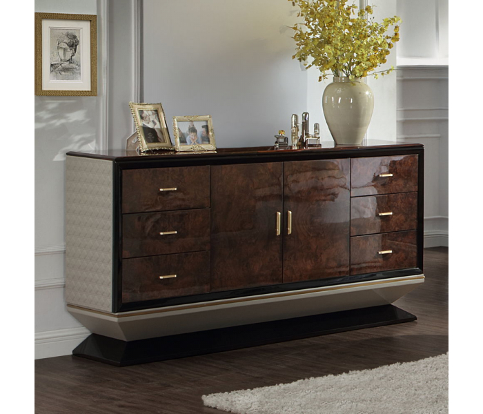 Jamonica - Dresser - Dark Brown, 71" Wide