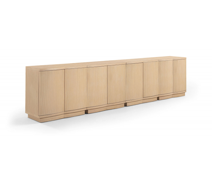 Aveline - 4 Piece Sideboard / Buffet - Natural - Light Brown