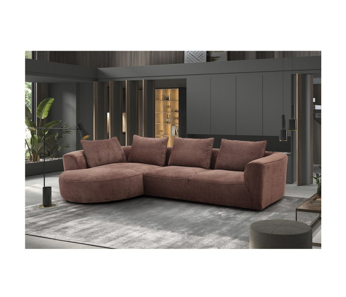 Aceso - Sectional Sofa With 4 Pillows, 136"