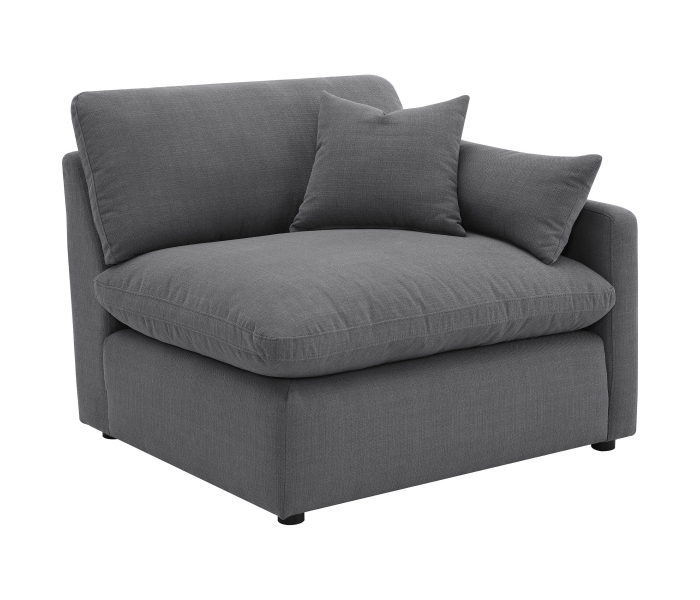 Hobson - Upholstered RAF Chair - Charcoal, 42"