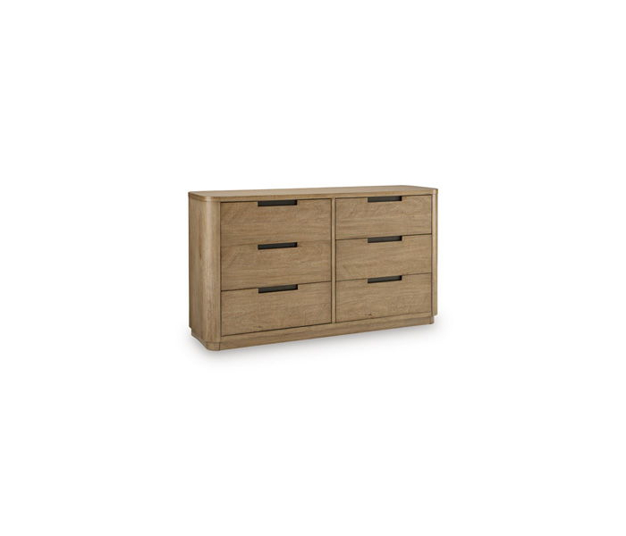 Pamaria Dresser Light Brown, 65" Wide