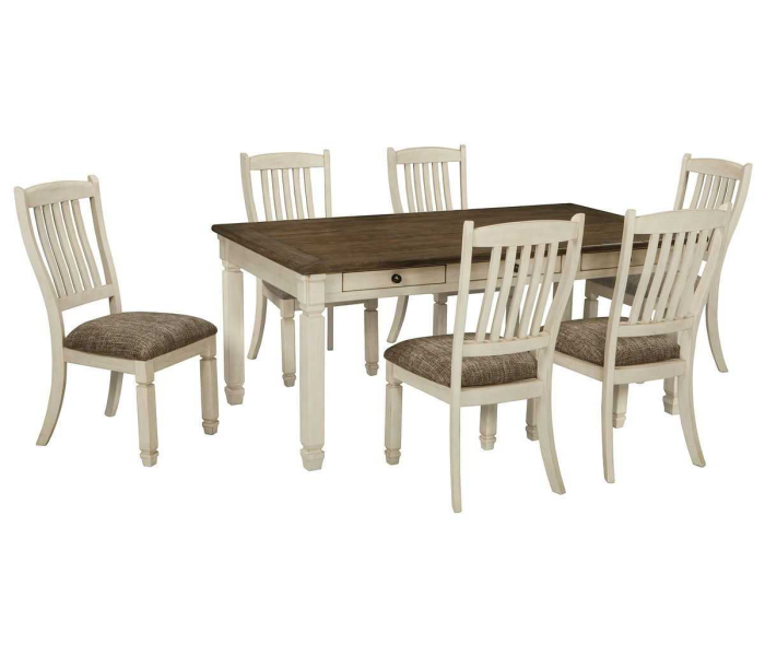 Bolanburg - Beige - 7 Pc. - Dining Room Table, 6 Side Chairs