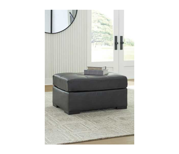 Brindley Pier - Fog - Oversized Accent Ottoman
