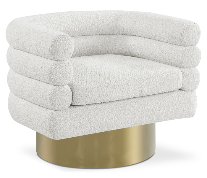 Tessa - Accent Chair - Cream