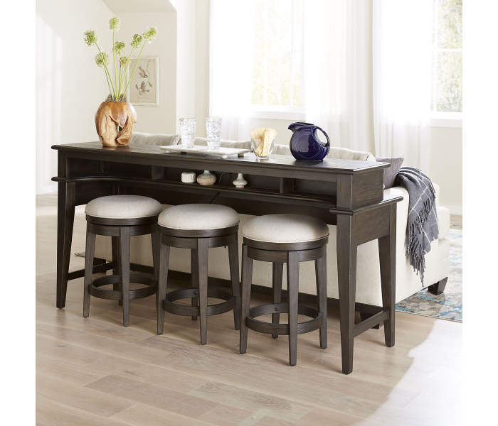Mill Creek - 4 Piece Console Set (Bar Console & 3 Stools)