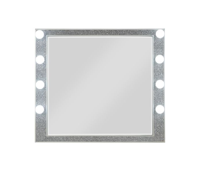 Sliverfluff - Mirror - Mirrored & Champagne Finish - 36"