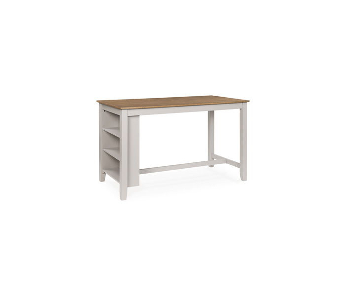 Harperfeld Rectangular Dining Room Counter Table Natural / Gray, 60"