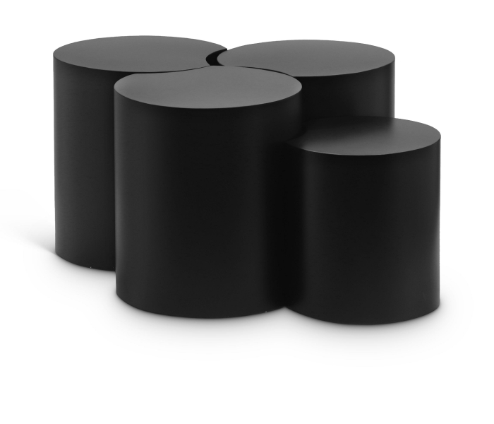 Dimple - 4 Piece Modular Coffee Table, 43.5"