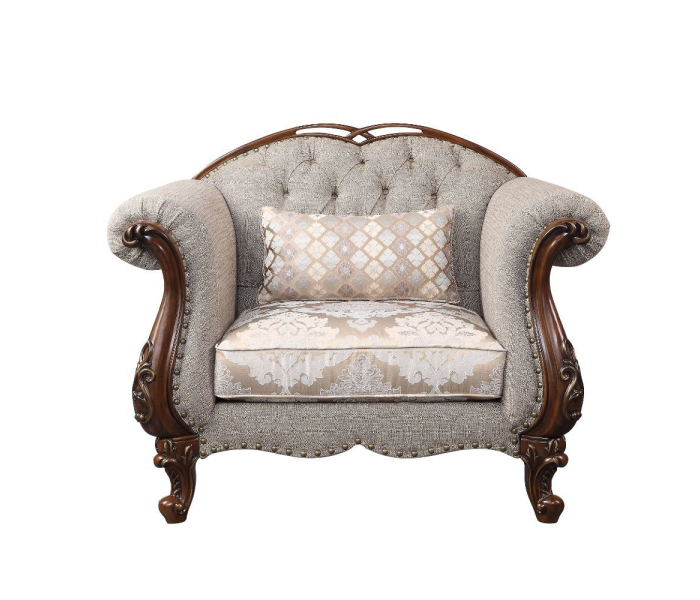 Miyeon - Chair - Fabric & Cherry