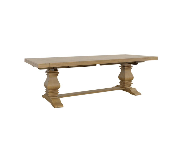 Florence - Extension Dining Table - Rustic Honey, 94"