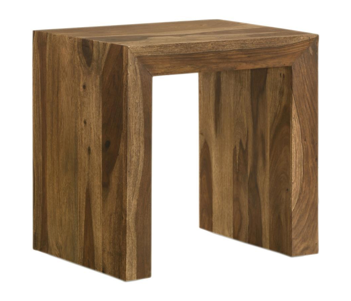 Odilia - Rectangular Solid Wood End Table - Auburn, 22"