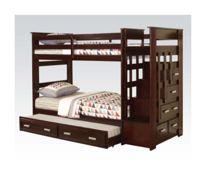 Allentown - Twin Over Twin Bunk Bed & Trundle - Espresso
