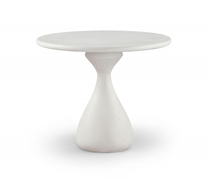 Sano - 36'' Indoor/Outdoor Dining Table - Cream - Pearl Silver, 36"