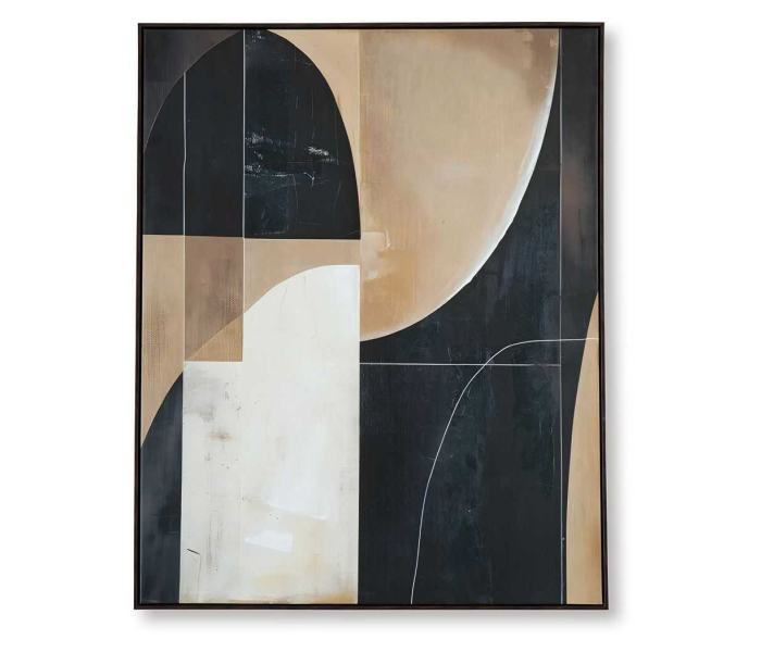 Ewanford - Black / Brown / Tan - Wall Art