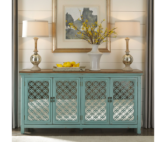 Kensington - 4 Door Accent Cabinet