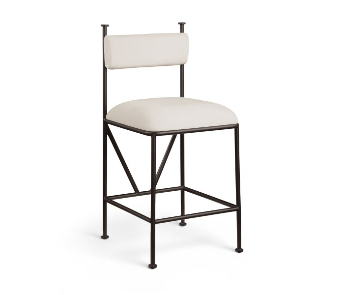 Monarch - Velvet Counter Stool (Set of 2)