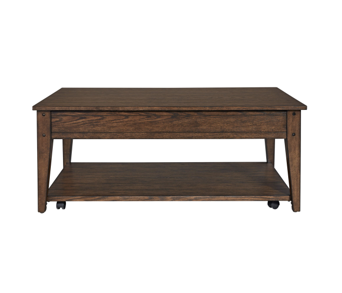 Lake House - Lift Top Cocktail Table - Rustic, 48"