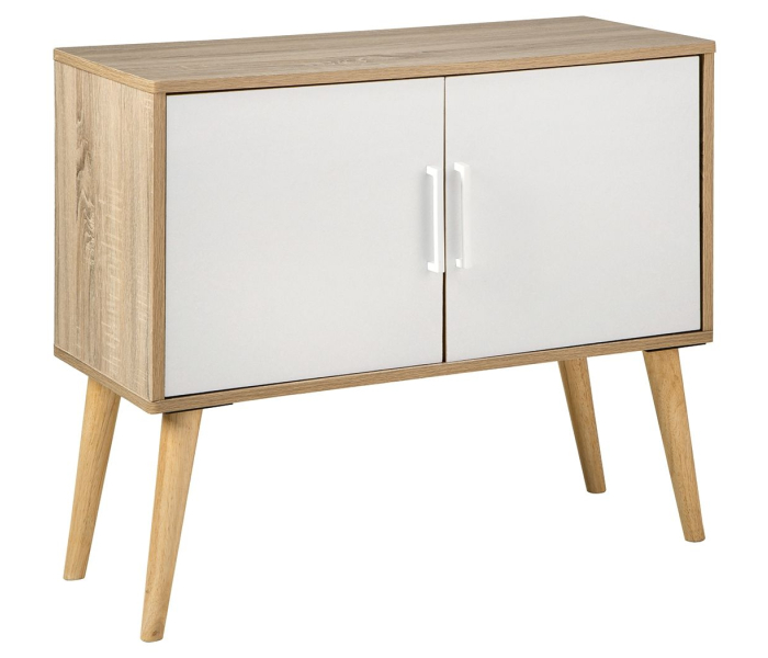 Orinfield - Natural / White - Accent Cabinet