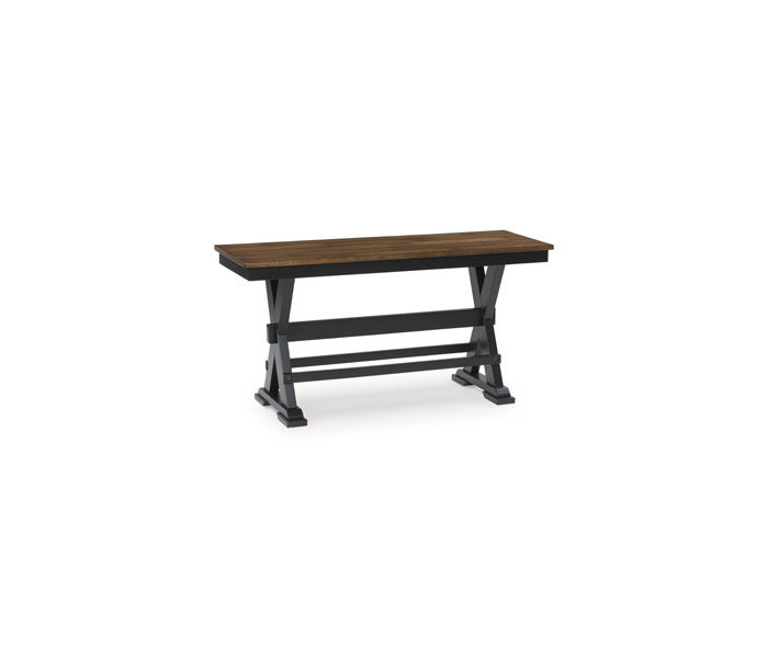 Wildenauer Large Counter Dining Room Bench Brown / Black
