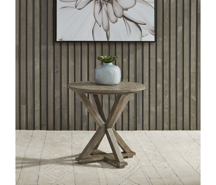 Parkland Falls - Round End Table, 24"