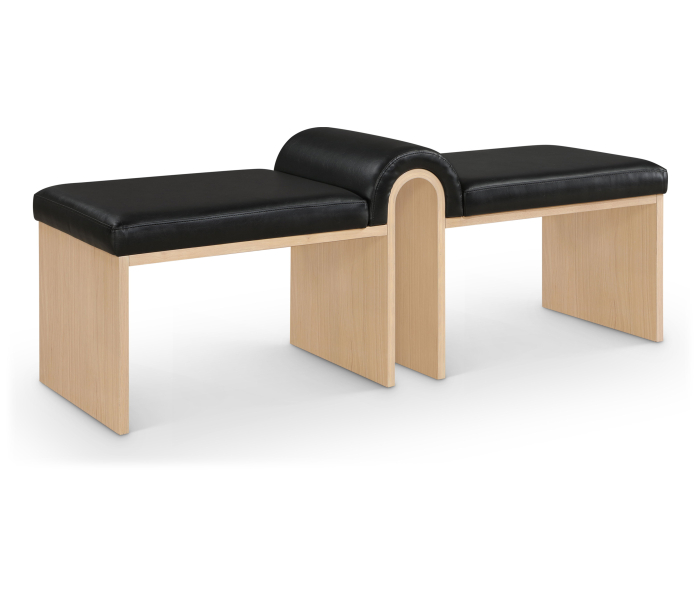 Delphine - Vegan Leather Bench