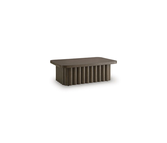 Darimore Rectangular Cocktail Table Burnished Brown, 51.5"
