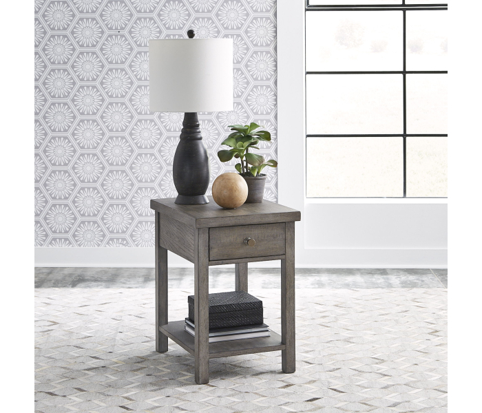 Modern Farmhouse - Drawer Chair Side Table, 18"