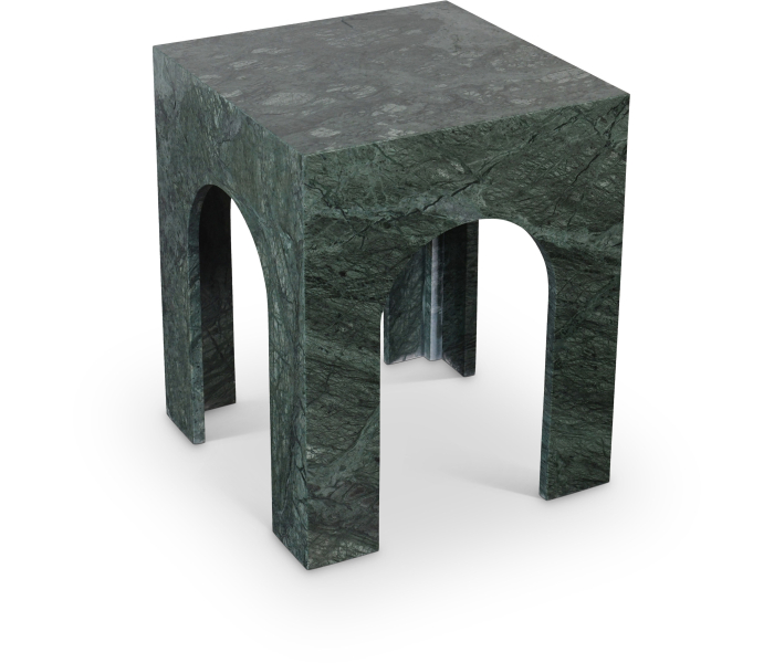 Palermo - Marble End Table, 18"