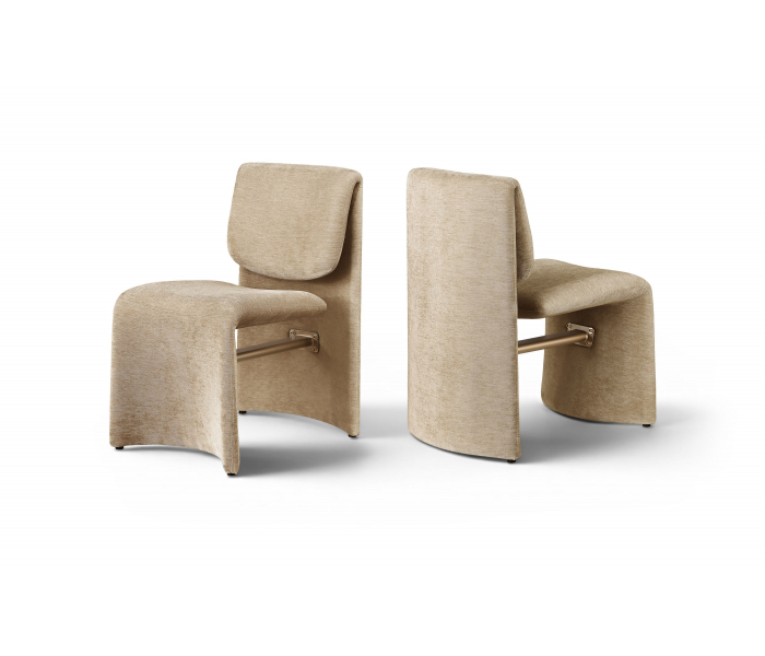 Slique - Performance Fabric Upholstered Dining Chair (Set of 2)