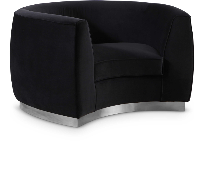 Julian - Chair - Black - Fabric