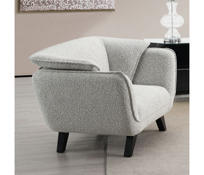 Nayeli - Chair - Light Gray Boucle