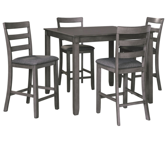 Bridson - Gray - Square Counter TBL Set (Set of 5)