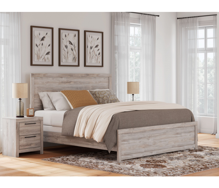 Broachmyn Panel Bed Gray