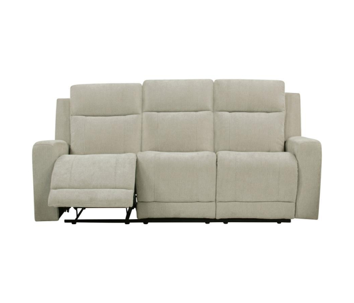 Kennett - Chenille Upholstered Power Reclining Sofa - Ivory, 81"
