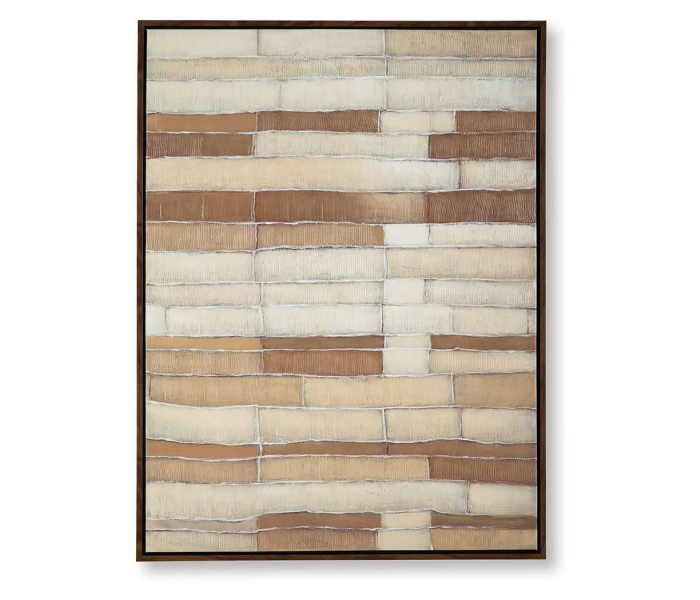 Kalanmore - Brown / Tan / White - Wall Art