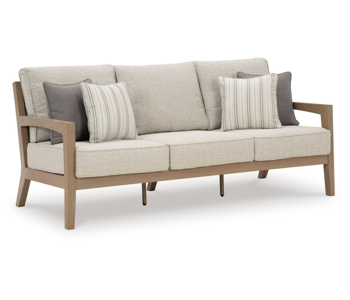 Hallow Creek - Driftwood - Sofa With Cushion, 75.88"