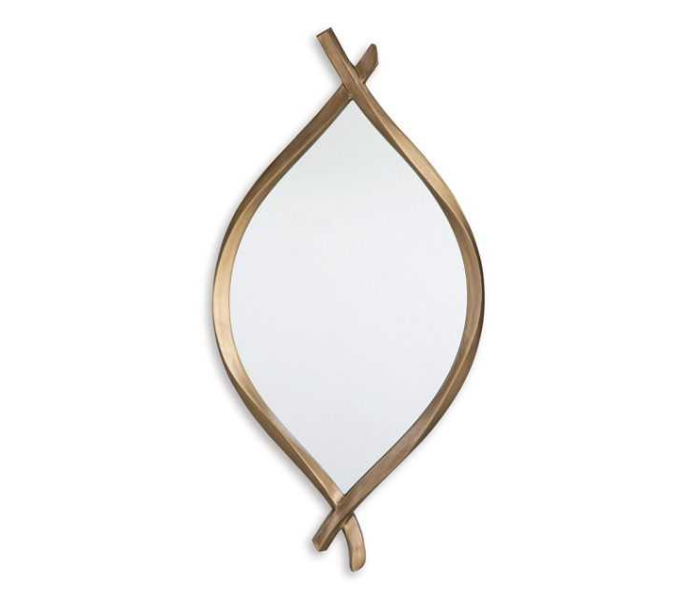 Bartner - Antique Gold Finish - Accent Mirror