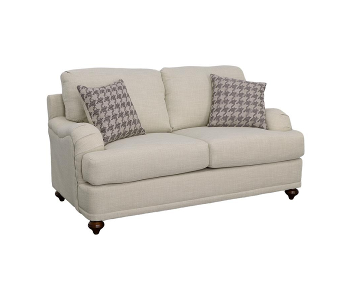Glenn - Upholstered English Arm Loveseat - Light