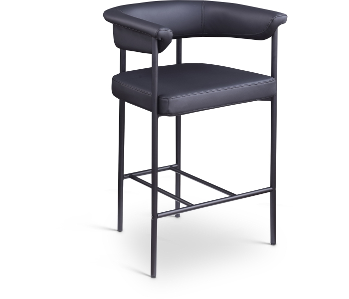 Malin - Faux Leather Counter Stool (Set of 2)