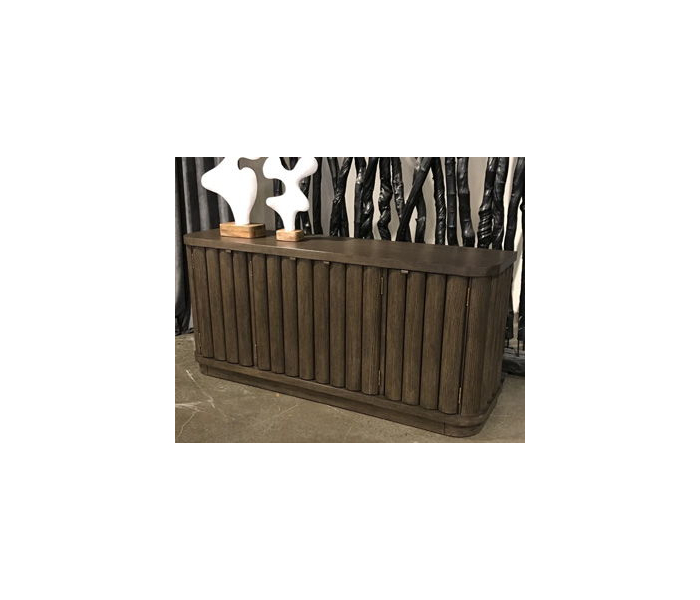 Darimore Extra Large TV Stand Burnished Brown