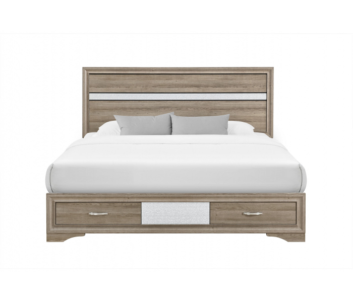 Seville - Full Bed Side Rails - Natural - Light Brown