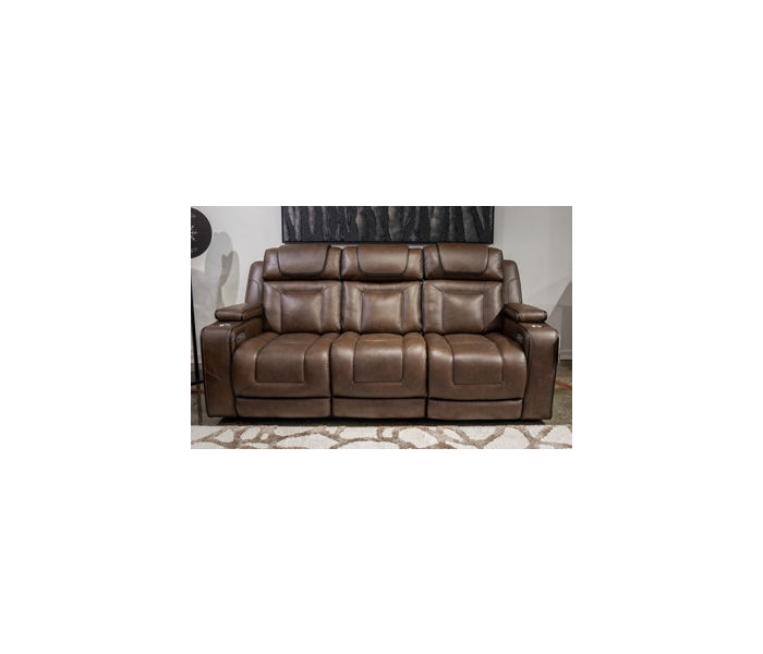Mestrino Power Recline Sofa With Adjustable Headrest Hickory, 87"