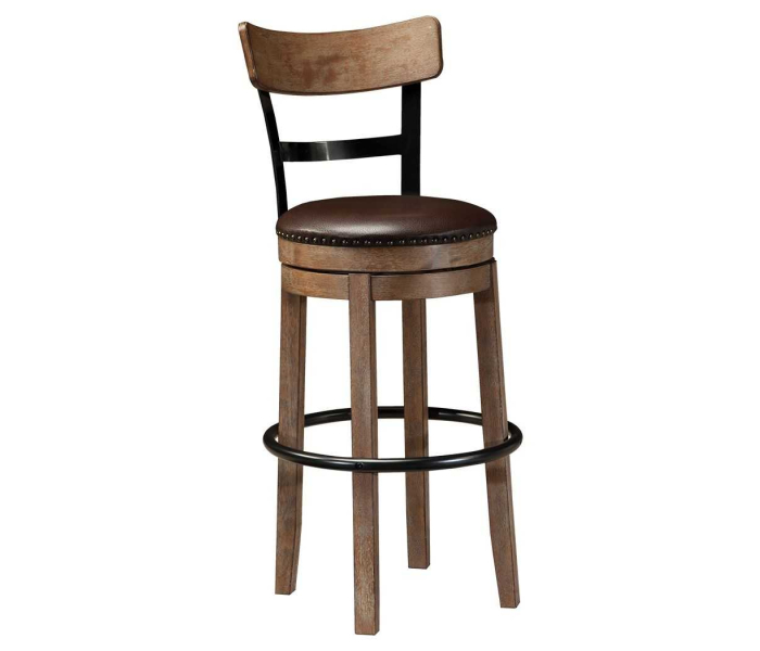 Pinnadel - Light Brown - Tall UPH Swivel Barstool