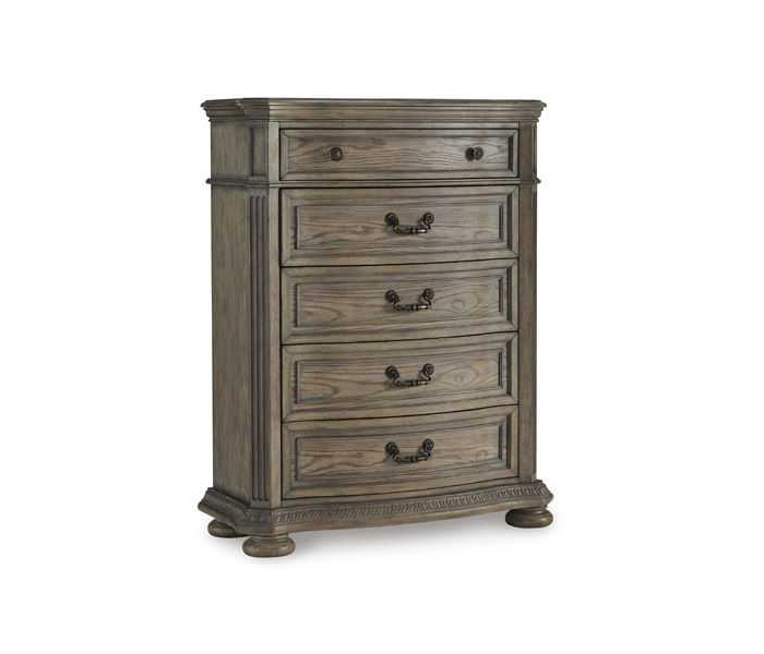 Ardenfield - Light Brown - Five Drawer Chest, 54.5" Tall