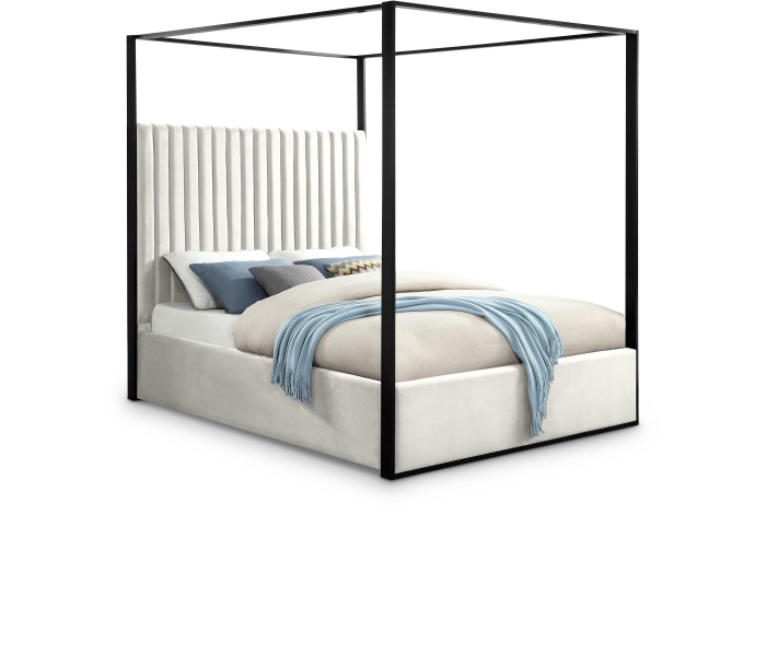 Jax - Queen Bed - Cream