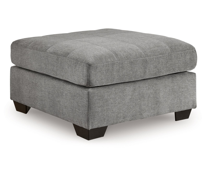 Marleton - Gray - Oversized Accent Ottoman