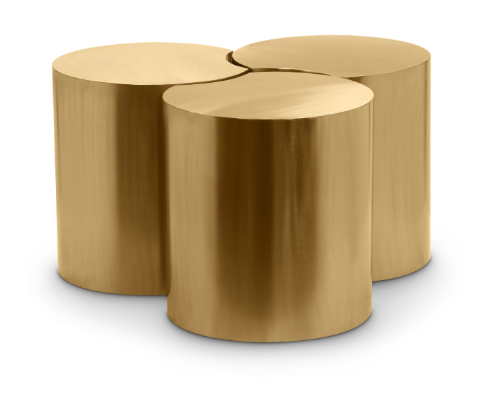 Dimple - 16" 3 Piece Modular Coffee Table, 28"