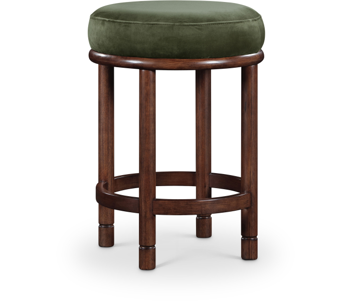 Monette - Counter Stool With Brown Base