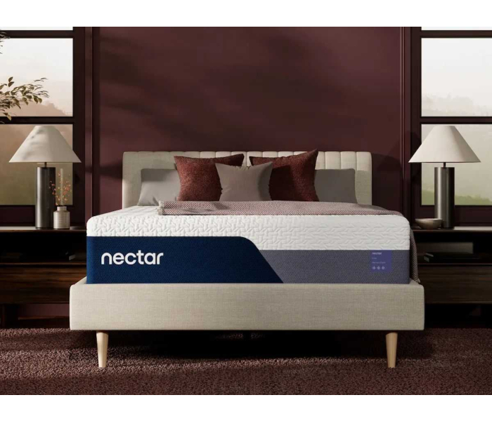 Nectar Luxe Memory Foam 5.1 - White - Twin Mattress