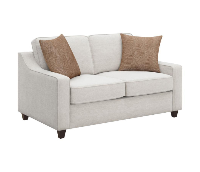 Christine - Upholstered Sloped Arm Loveseat